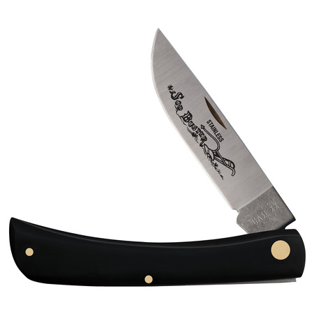 CASE CUTLERY Knife, Wk Black Syn Sod Buster 00092